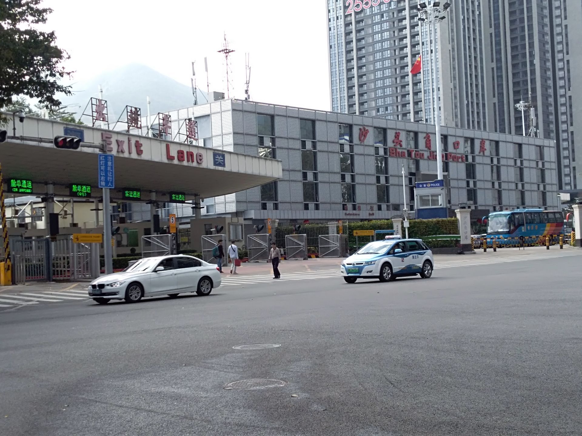 沙头角口岸，目前拆除重建